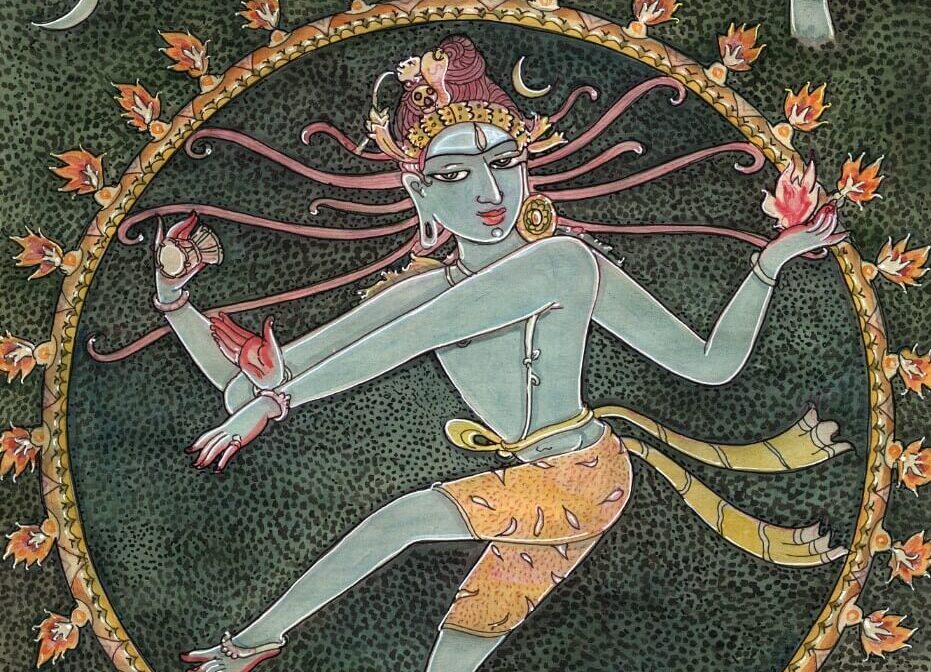 Natraj_Shiva_-_S_Rajam_-_Indian_Religious_Painting