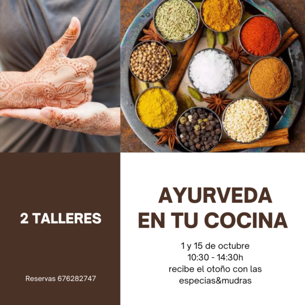 Talleres de cocina Ayurvedica