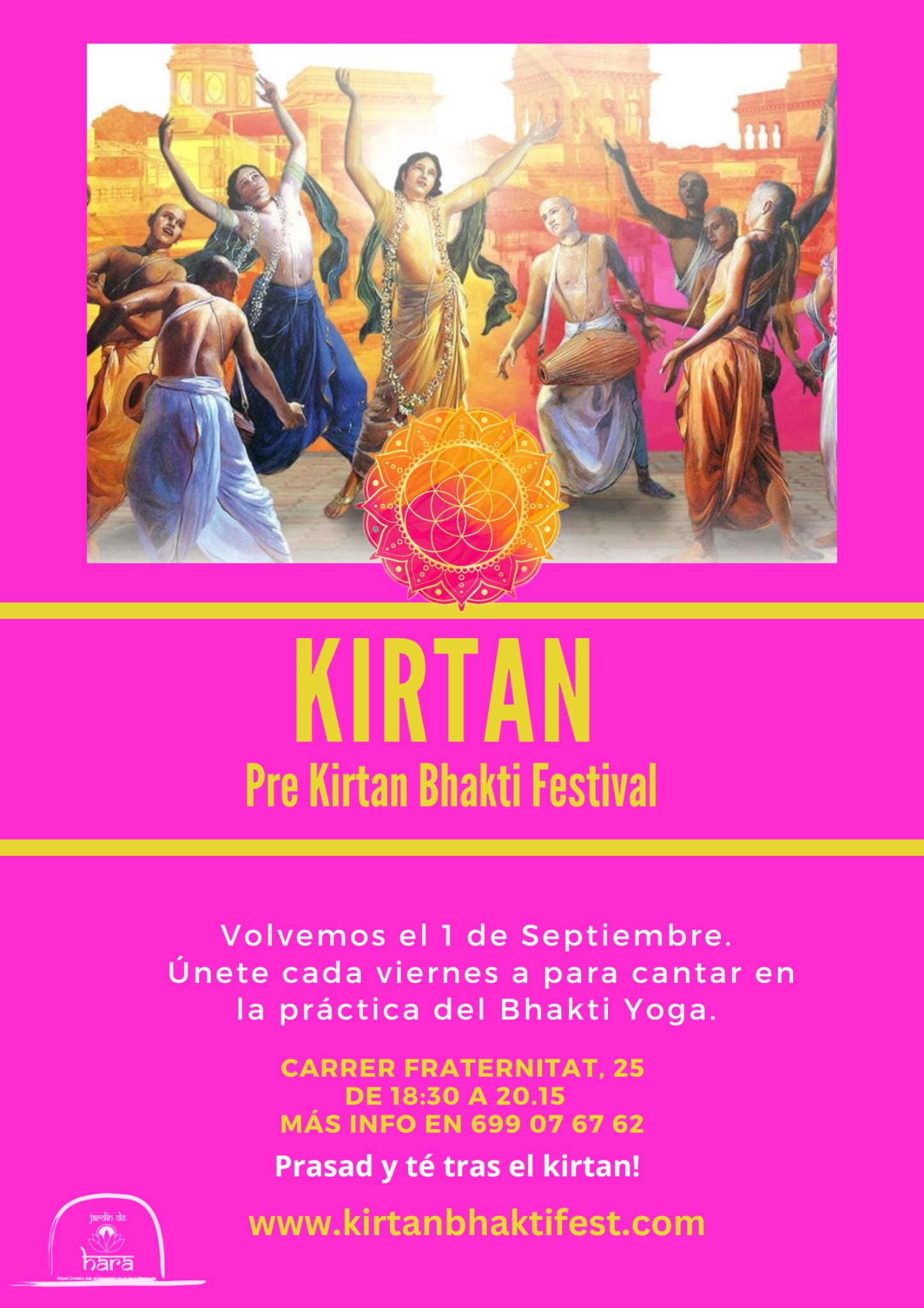 Kirtan Pre festival